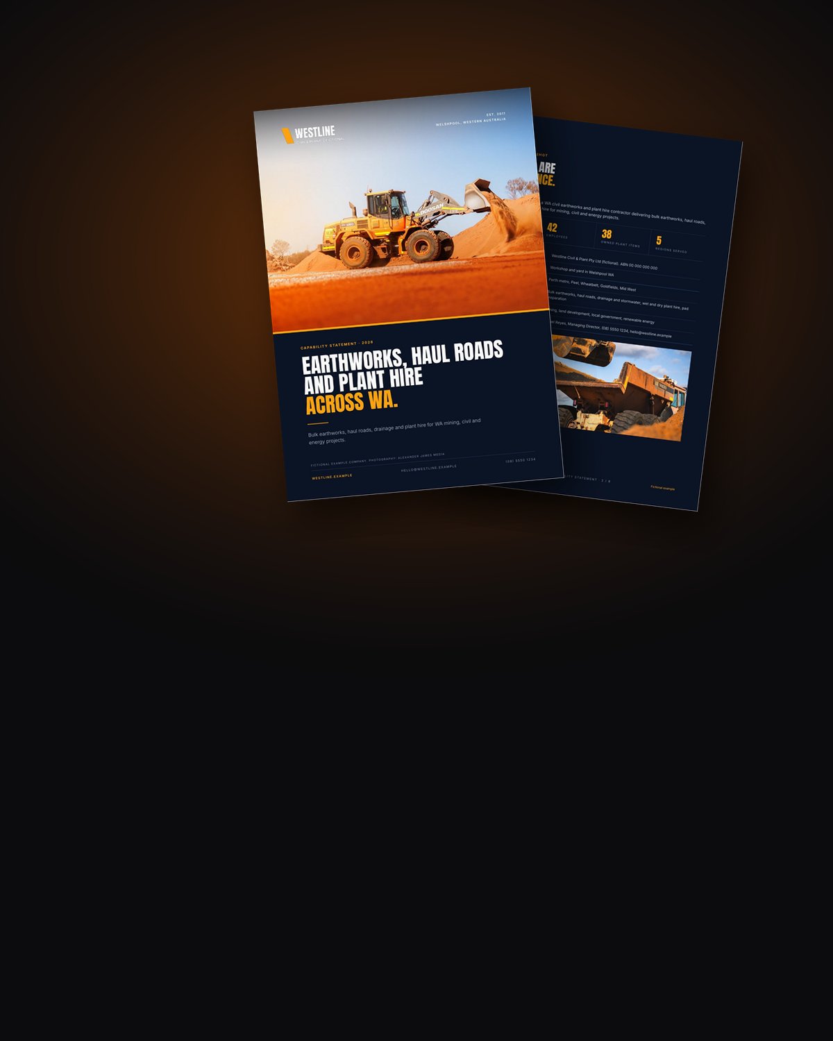 Capability statement built with the Contractor Capability Kit